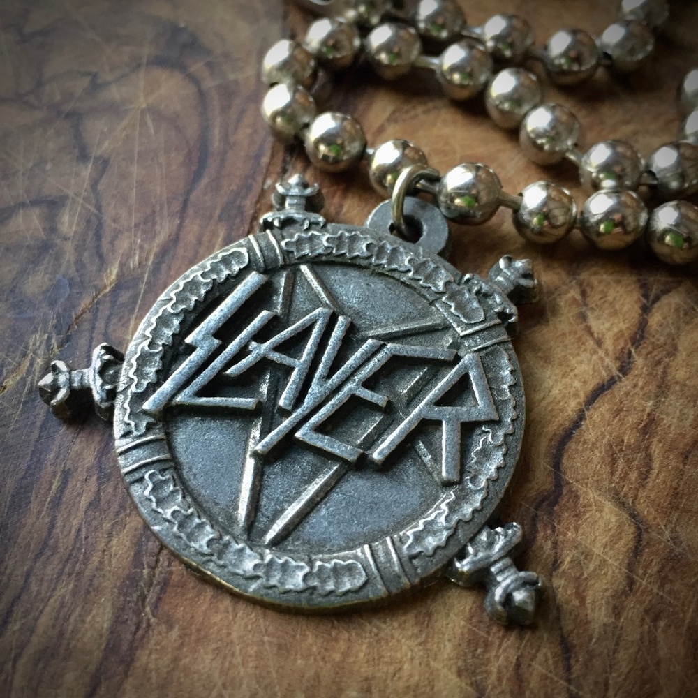 SLAYER Necklace vintage Y2K